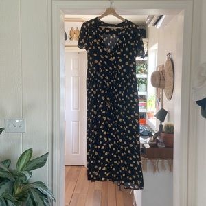 Christy Dawn Dawn Dress yellow roses print